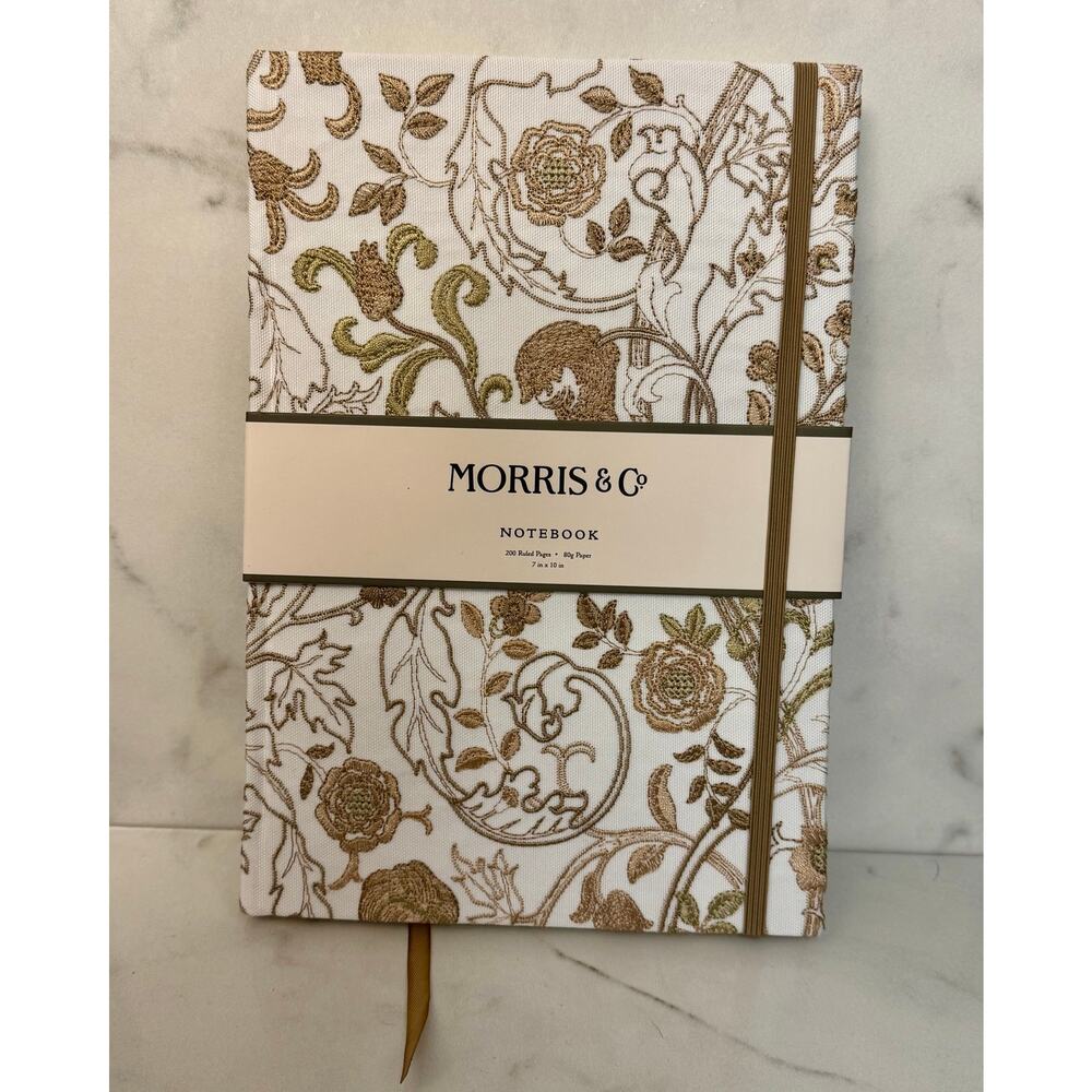Morris & Co. Embroidered Journal